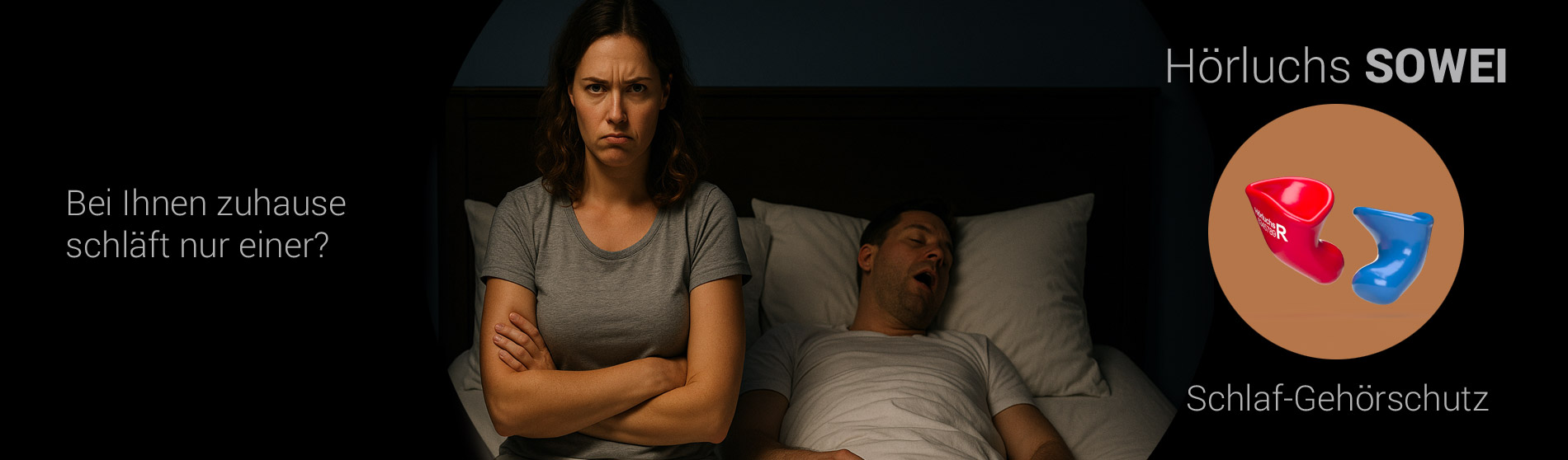 Schlaf-Gehörschutz Slider