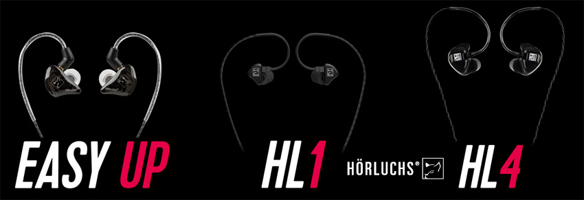 Hörluchs In-Ear-Monitoring Easy Up, HL1, HL4