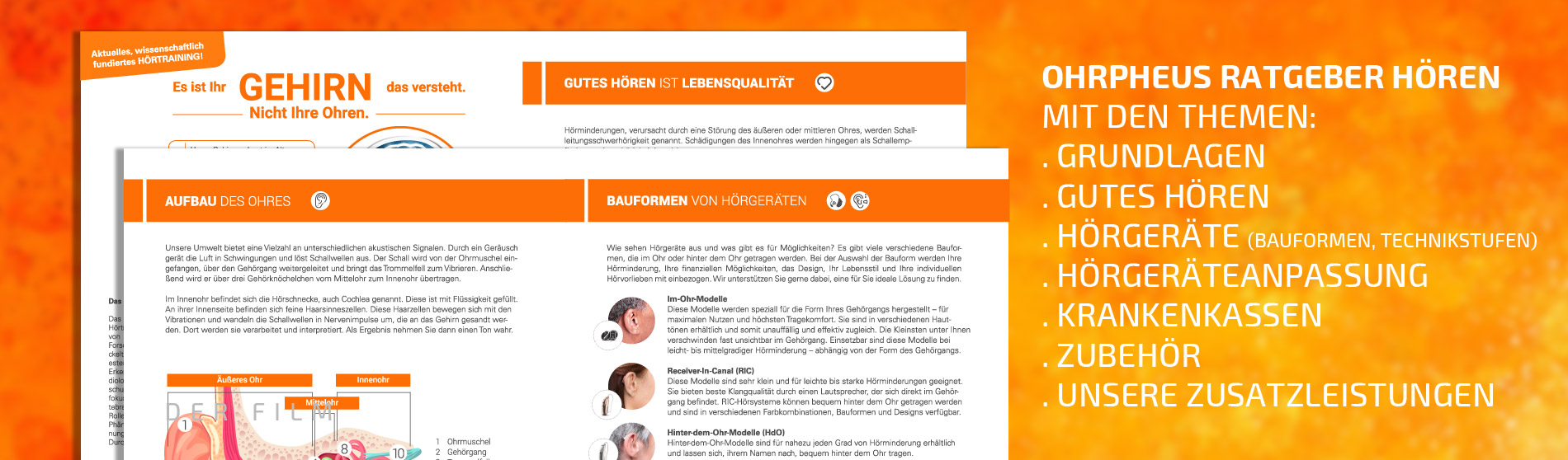 OHRpheus Ratgeber Hören Sliderbild