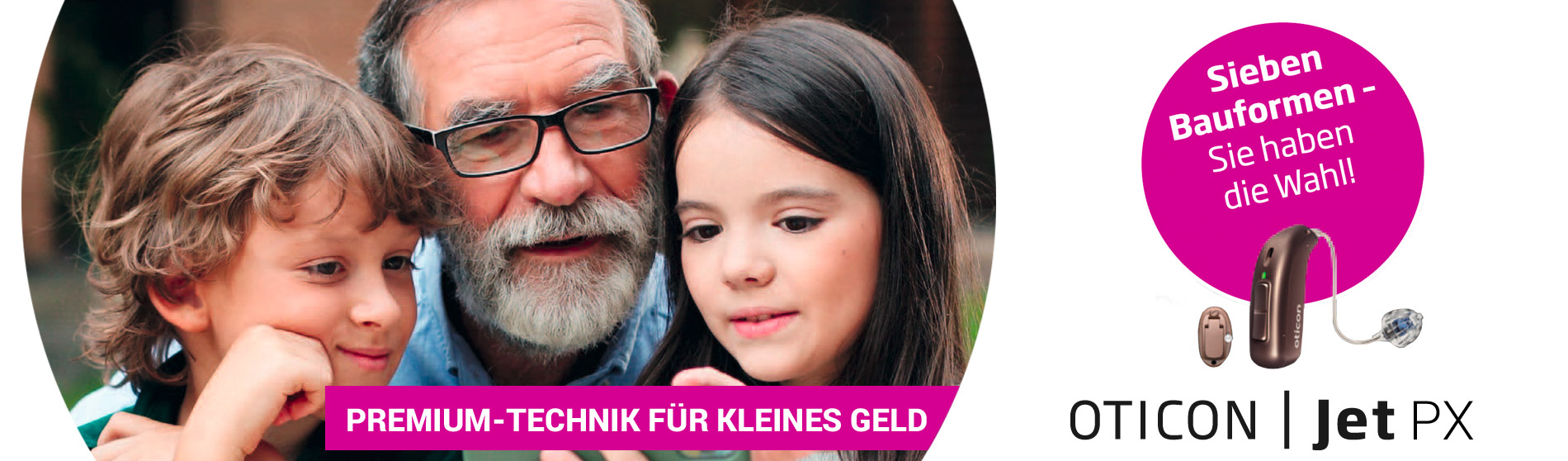 Oticon Jet PX Hörgerät bei OHRpheus
