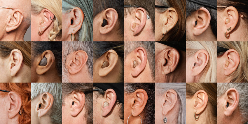 Oticon Own in verschiedene Ohren eingesetzt