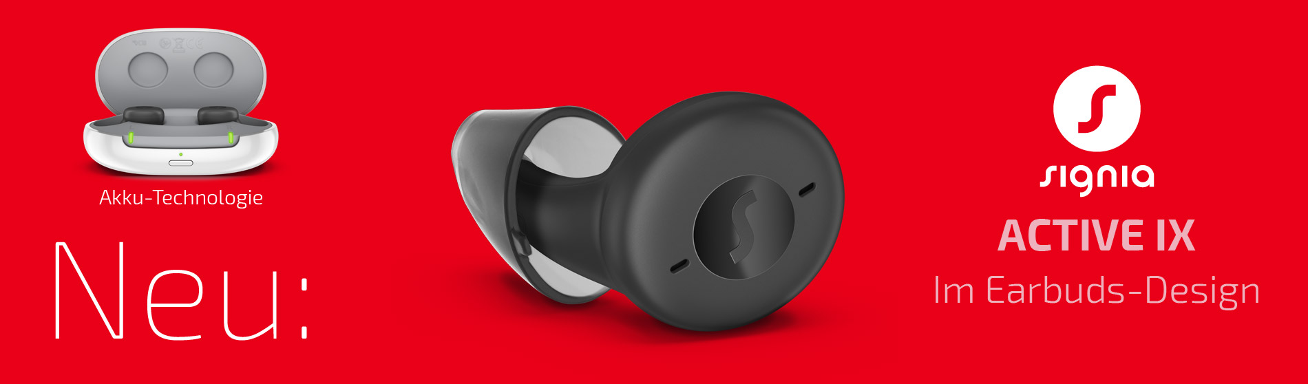 Signia Active IX Hörgerät Slider