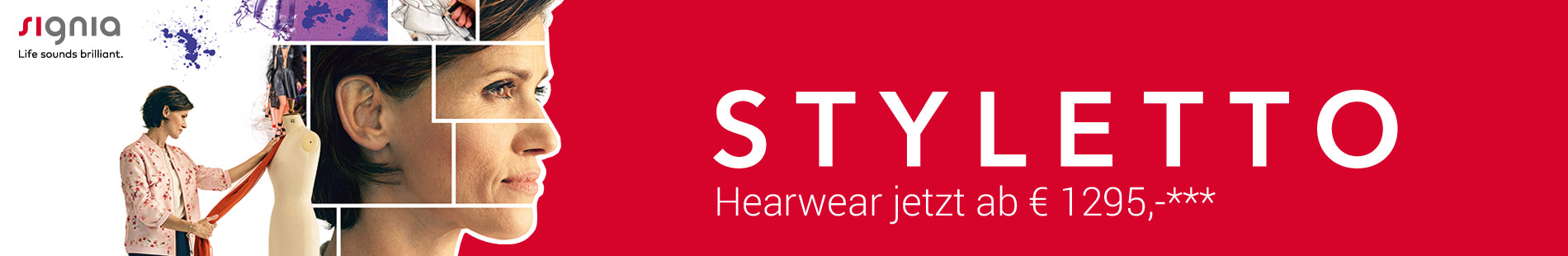 Signia Styletto Hörgerät Sliderbild