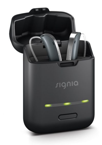 Signia Styletto im Ladegerät